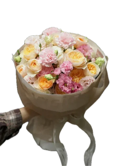 bó hoa hồng siêu dễ thương