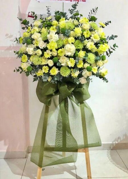kệ hoa khai trương hồng phát