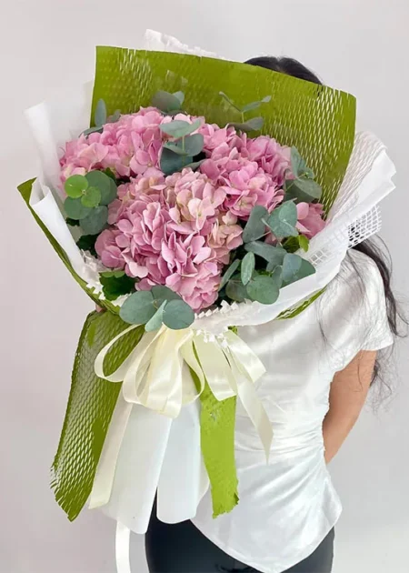 bó hoa cẩm tú cầu đà lạt