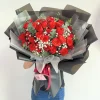 Bó Hoa Hồng Đỏ "Tình Yêu" - vlt013 2 bó hoa hồng đỏ tình yêu