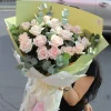 Bó Hoa Hồng Kem giá rẻ - vlt03 3 bó hoa hồng kem giá rẻ