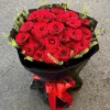 bó hoa hông tươi nồng nàn như ánh mắt