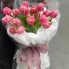 bó hoa tulip màu đỏ