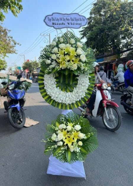 hoa viếng đám tang