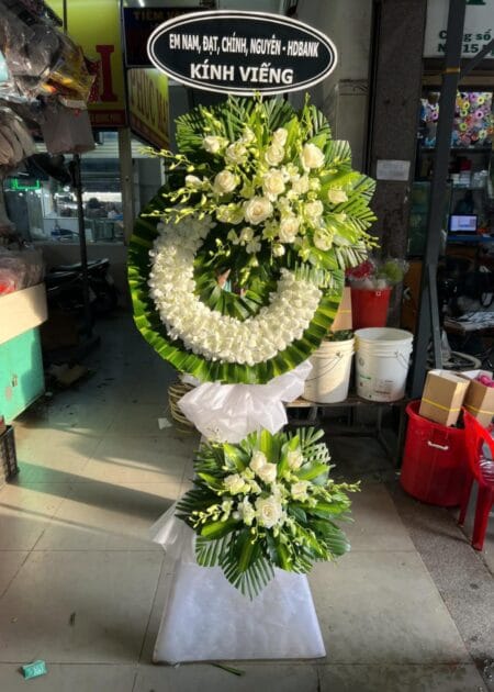 kệ hoa chia buồn tang lễ
