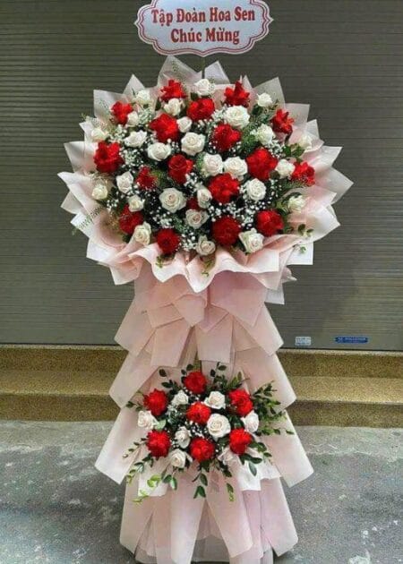kệ hoa chúc mừng khai trương