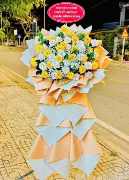 kệ hoa chúc mừng khai trương giá rẻ