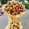 kệ hoa chúc mừng khai trương hoa khai phú quý