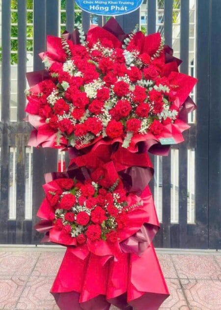 kệ hoa chúc mừng khai trương lộc phát mỗi ngày