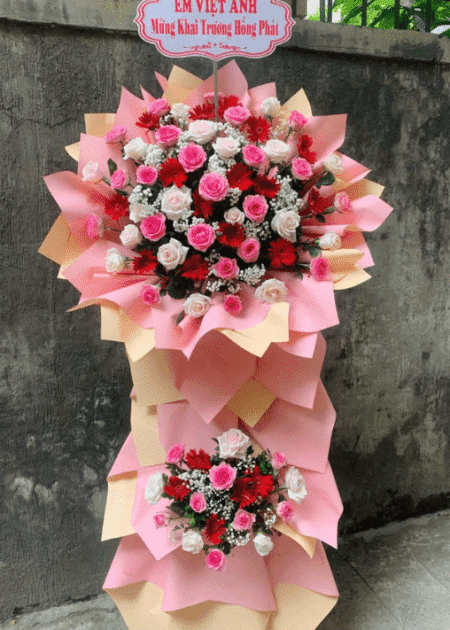 kệ hoa chúc mừng khai trương