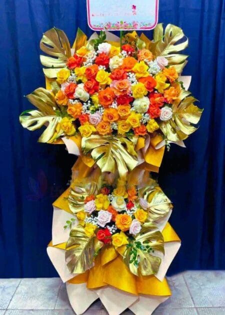 kệ hoa khai trương lộc phát