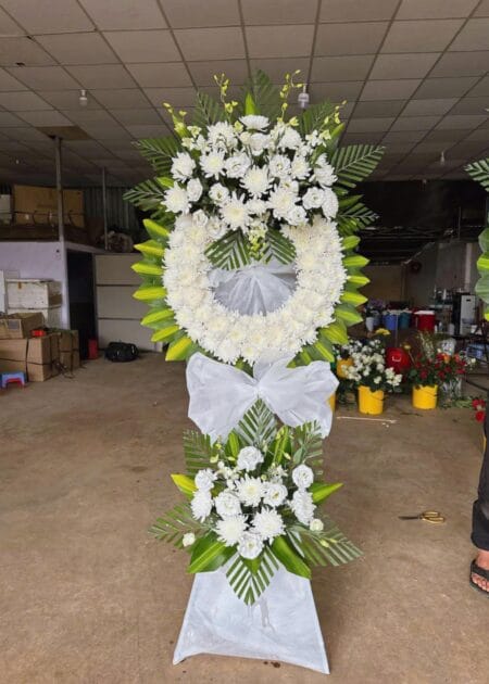 kệ hoa viếng tang lễ chia buồn