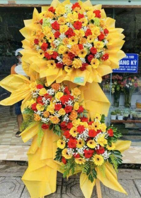 kệ hoa chúc mừng khai trương