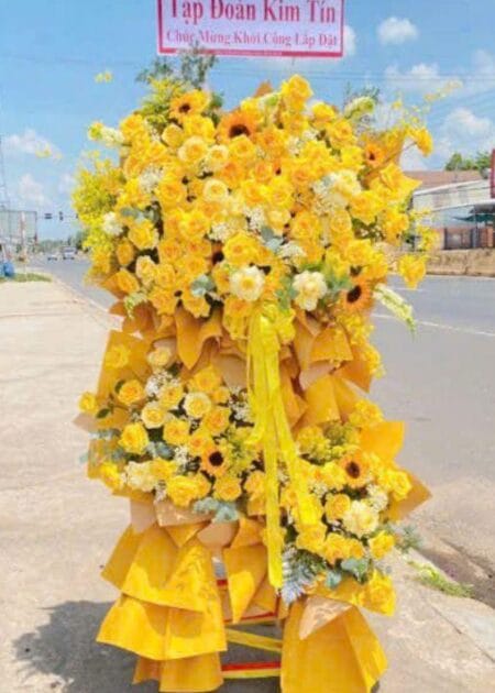 kệ hoa chúc mừng khai trương