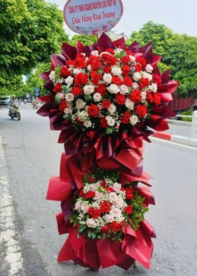 lẵng hoa chúc mừng tấn tài tấn lộc