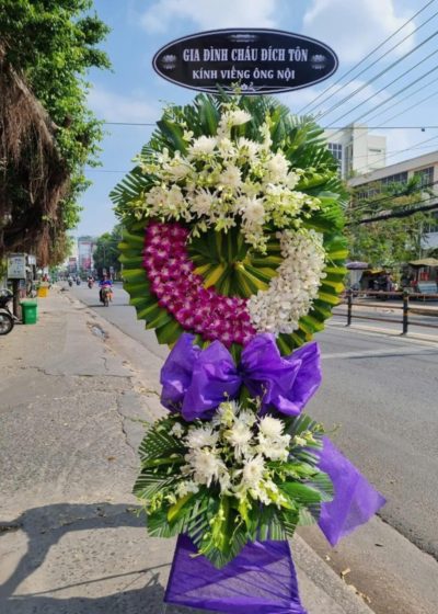 lẵng hoa viếng tang lễ