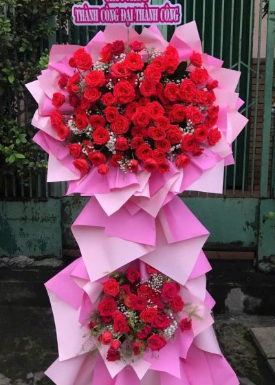 lẵng hoa chúc mừng khai trương phát tài