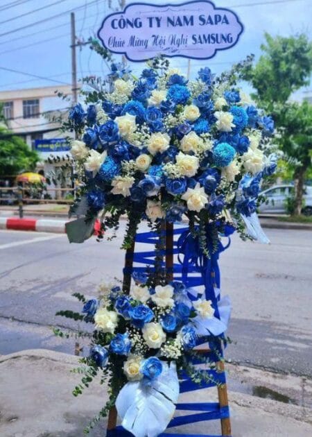 lẵng hoa chúc mừng khai trương hưng thịnh 4
