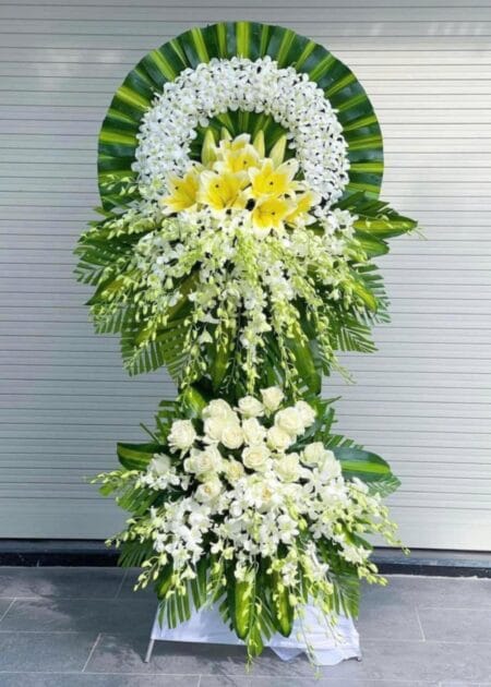 vòng hoa viếng đám tang lễ
