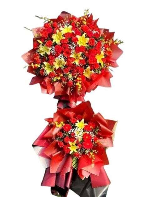 kệ hoa chúc mừng vạn sự như ý