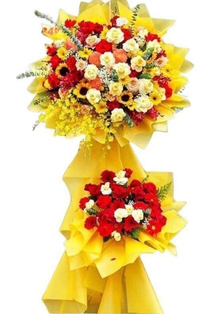 Kệ Hoa Chúc Mừng Khai Trương Phát Lộc