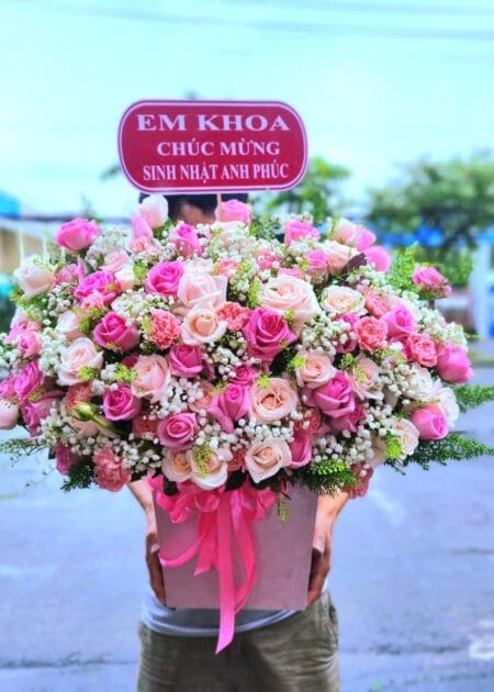 hoa khai trương