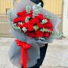 Bó Hoa Hồng Đỏ Đẹp Cao Cấp-Hb128 3 bó hoa hồng đỏ đẹp