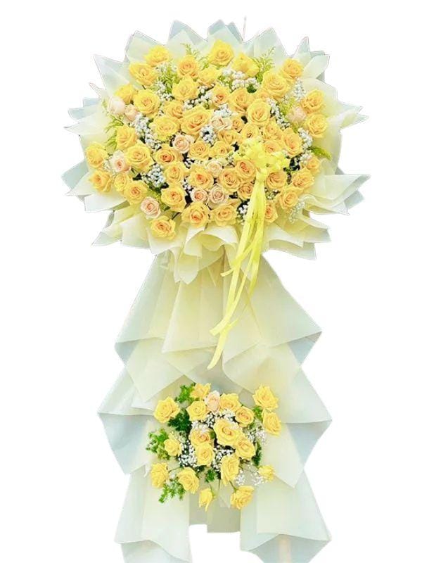 Lẵng Hoa Chúc Mừng Nét Đẹp Thành Công - DVKT1550 1 lẵng hoa chúc mừng nét đẹp thành công