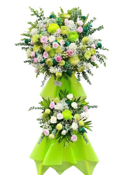 lãng hoa chúc mừng rực sáng khai trương