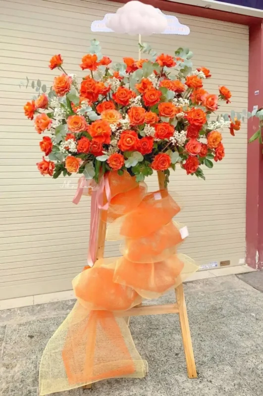 kệ hoa khai trương đại phát