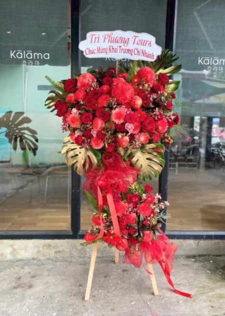 kệ hoa khai trương tấn tài tấn lộc