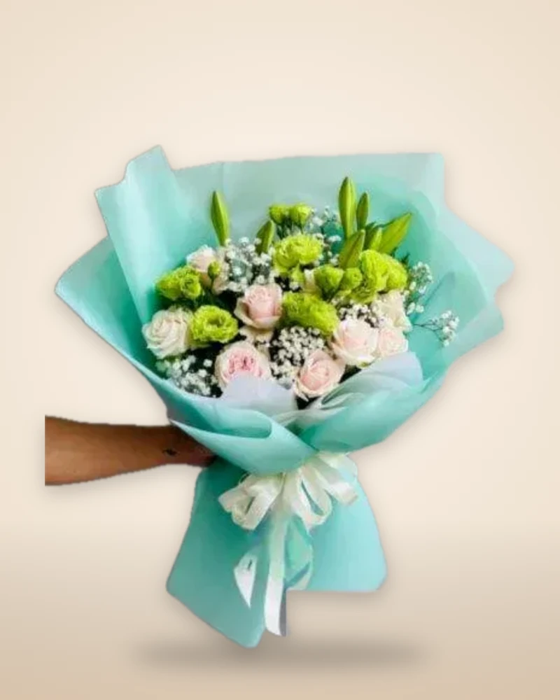 Bó Hoa Đẹp Giá Rẻ -Hb400 1 Bó Hoa Đẹp Giá Rẻ -Hb400