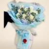 Bó Hoa Hồng Kem Giá Rẻ - Hb41038 3 Bó Hoa Hồng Kem Giá Rẻ - Hb41038