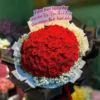 Bó Hoa Hồng Đỏ Tròn Đầy