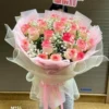 Bó Hoa Hồng Jumilia Baby Trắng – Hb1088 3 Bó Hoa Hồng Jumilia Baby Trắng