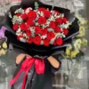 bó hoa hồng đỏ