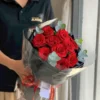 Bó Hoa Hồng Đỏ Nhũ Lấp Lánh – Hoa Tặng Người Yêu