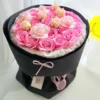 Bó Hoa Sáp Hồng Bloom - DVHS07 3 bó hoa sáp hồng