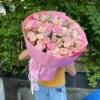 Bó Hoa To Tặng Bạn Gái – Mây Hồng Ngọt Ngào - Hb1041 3 Bó Hoa To Tặng Bạn Gái – Mây Hồng Ngọt Ngào