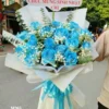 hoa hồng xanh tặng sinh nhật