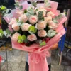 Bó Hoa Kỷ Niệm Ngày Yêu Nhau Trà Sữa Hoa - Hb1073 2 hoa kỷ niệm ngày yêu nhau