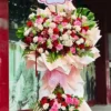 kệ hoa giấy hồng trắng Duyên Hồng Khai Phúc