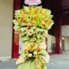 Kệ Hoa Giấy Xanh Bơ – Tình Bạn Khai Vận – DVKT324 2 kệ hoa giấy xanh bơ Tình Bạn Khai Vận