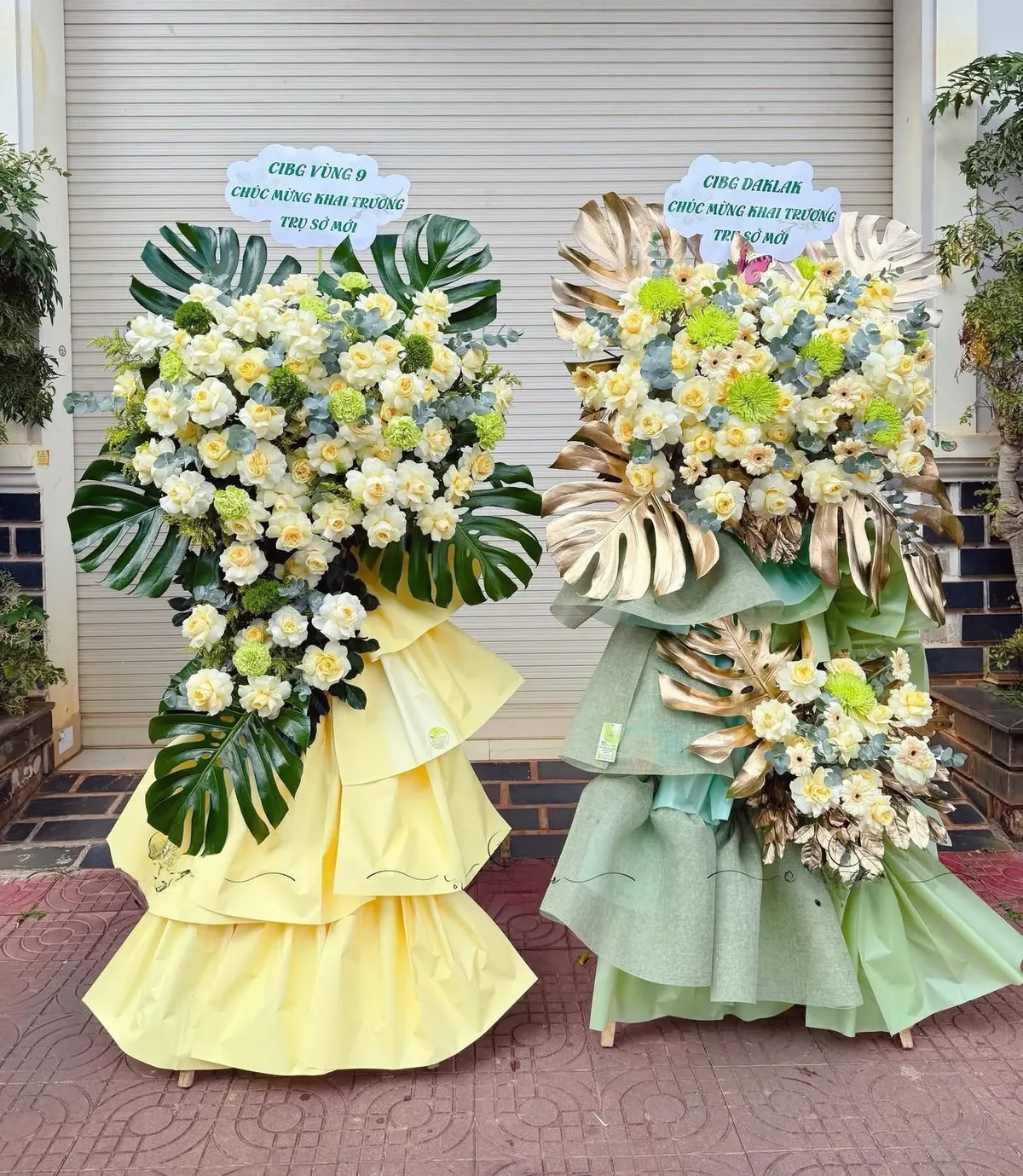 Kệ Hoa Khai Trương Trụ Sở Mới – Song Kệ An Khang – DVKT276 20 kệ hoa khai trương trụ sở mới Song Kệ An Khang
