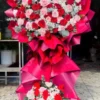 lẵng hoa chúc mừng vững bước tương lai